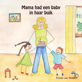 Cover van het boek Mama had een baby in de buik